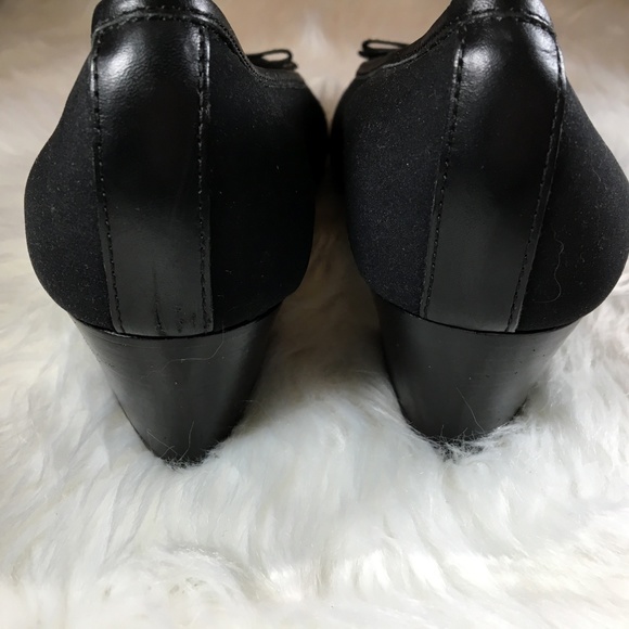 Rangoni Leather Almond Toe Chunky Heel Career Shoe - Picture 4 of 8